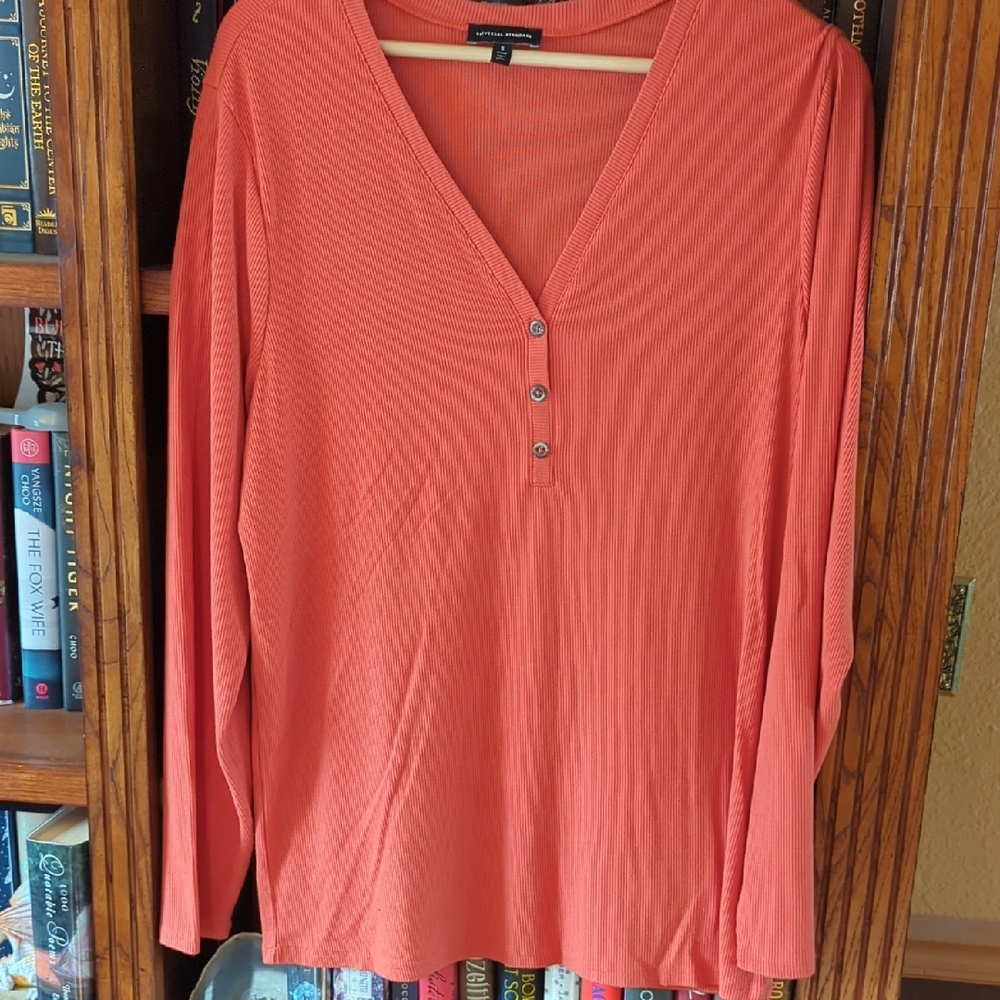 Universal Standard Ribbed Henley S/14/16